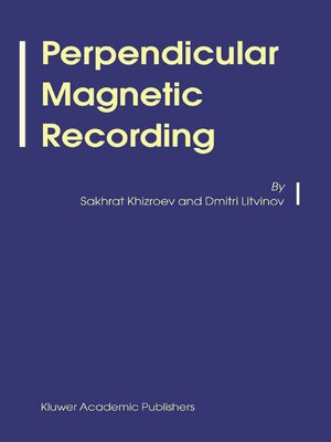 cover image of Perpendicular Magnetic Recording